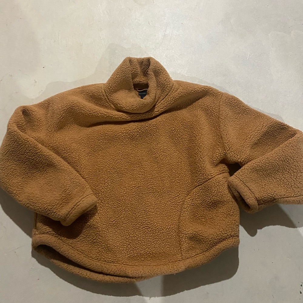 All in motion oversize mock neck pullover size large